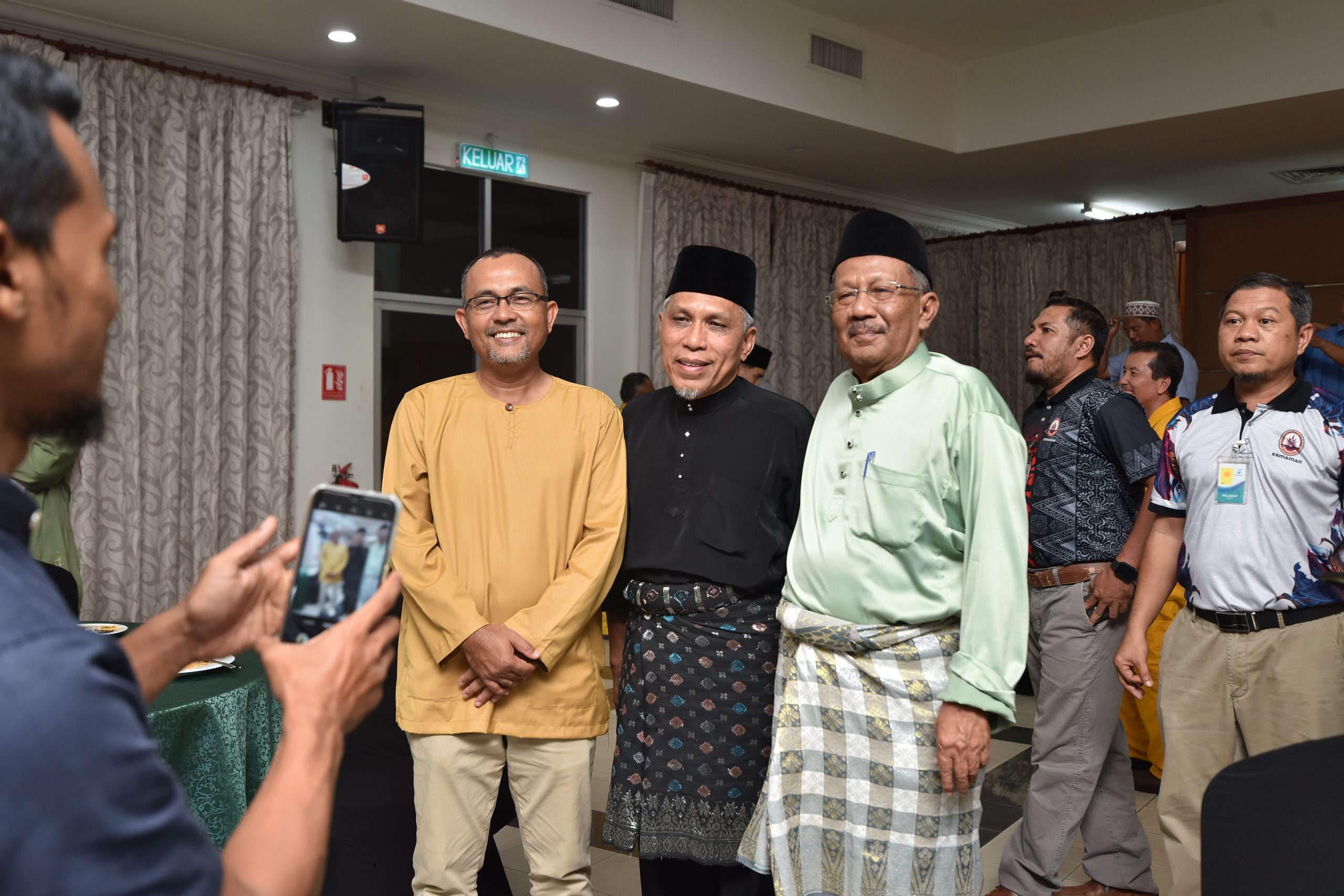 The event served as a platform for the attendees to bond during raya.